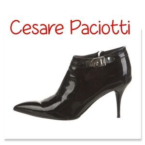 Cesare Paciotti Stiletto Bootie EUC